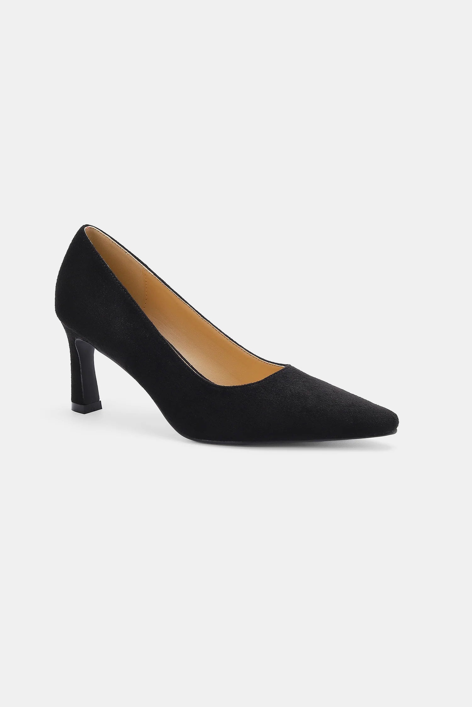 Beast Fashion Faux Suede Point Toe Pumps - Vitalis Collection