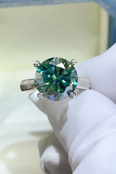 5 Carat Moissanite 925 Sterling Silver Ring - Vitalis Collection
