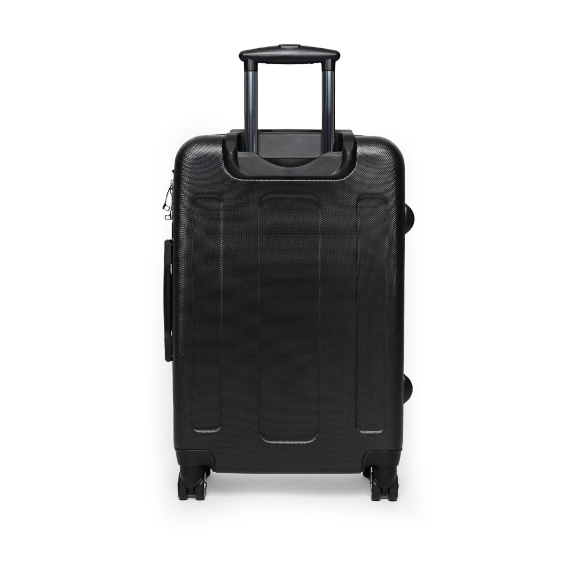 Elegant Black Travel Suitcase with Smooth Wheels - Vitalis Collection