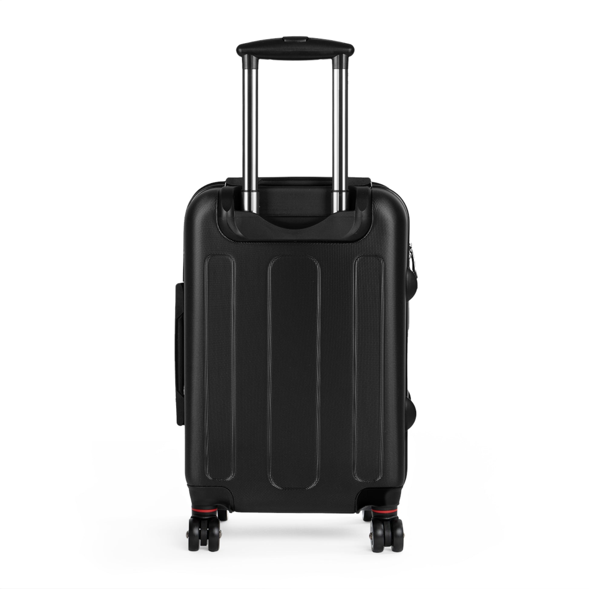Elegant Black Travel Suitcase with Smooth Wheels - Vitalis Collection