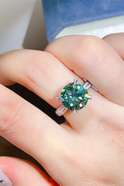 5 Carat Moissanite 925 Sterling Silver Ring - Vitalis Collection