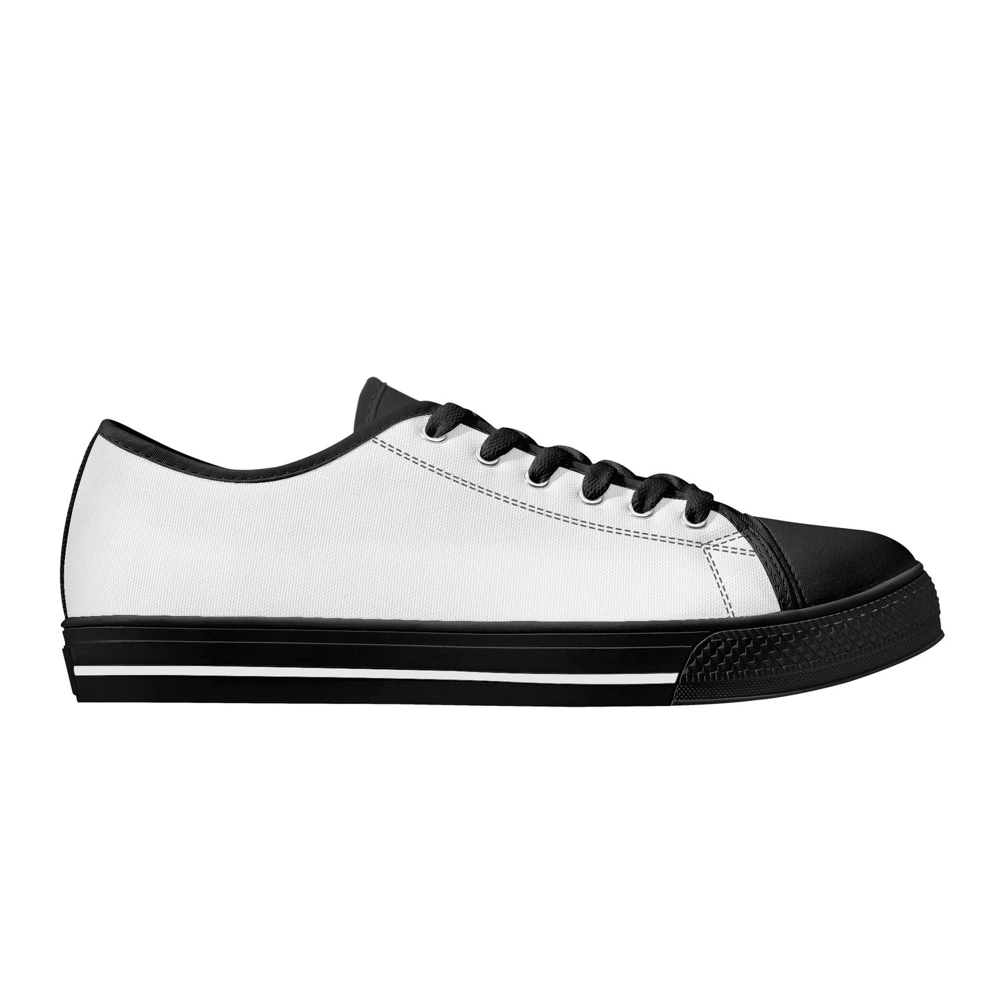 Mens Rubber Low Top Canvas Shoes - Vitalis Collection