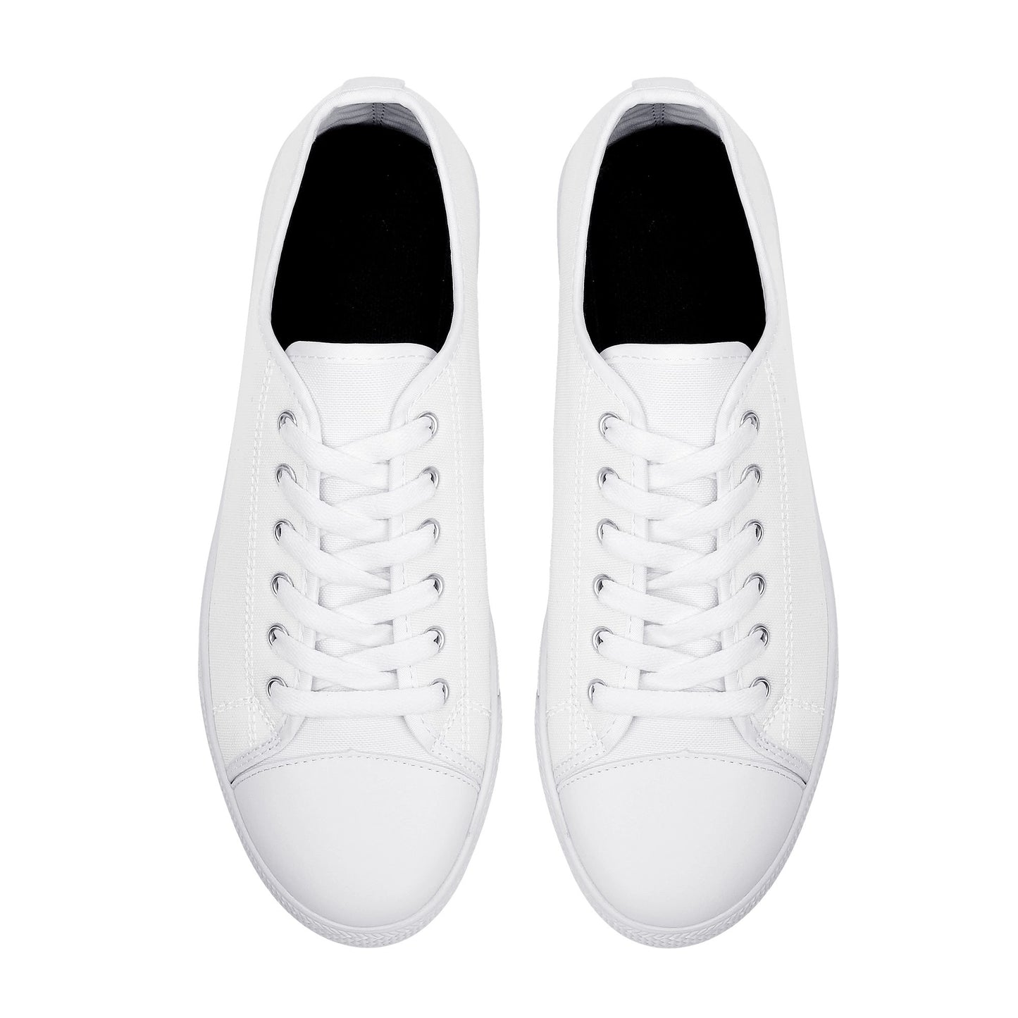 Mens Rubber Low Top Canvas Shoes - Vitalis Collection