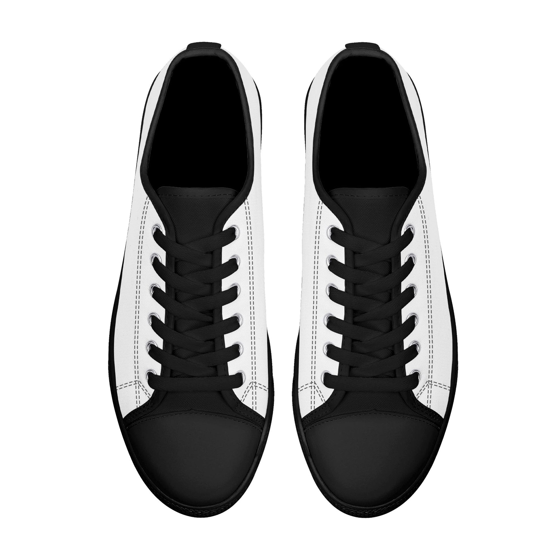 Mens Rubber Low Top Canvas Shoes - Vitalis Collection