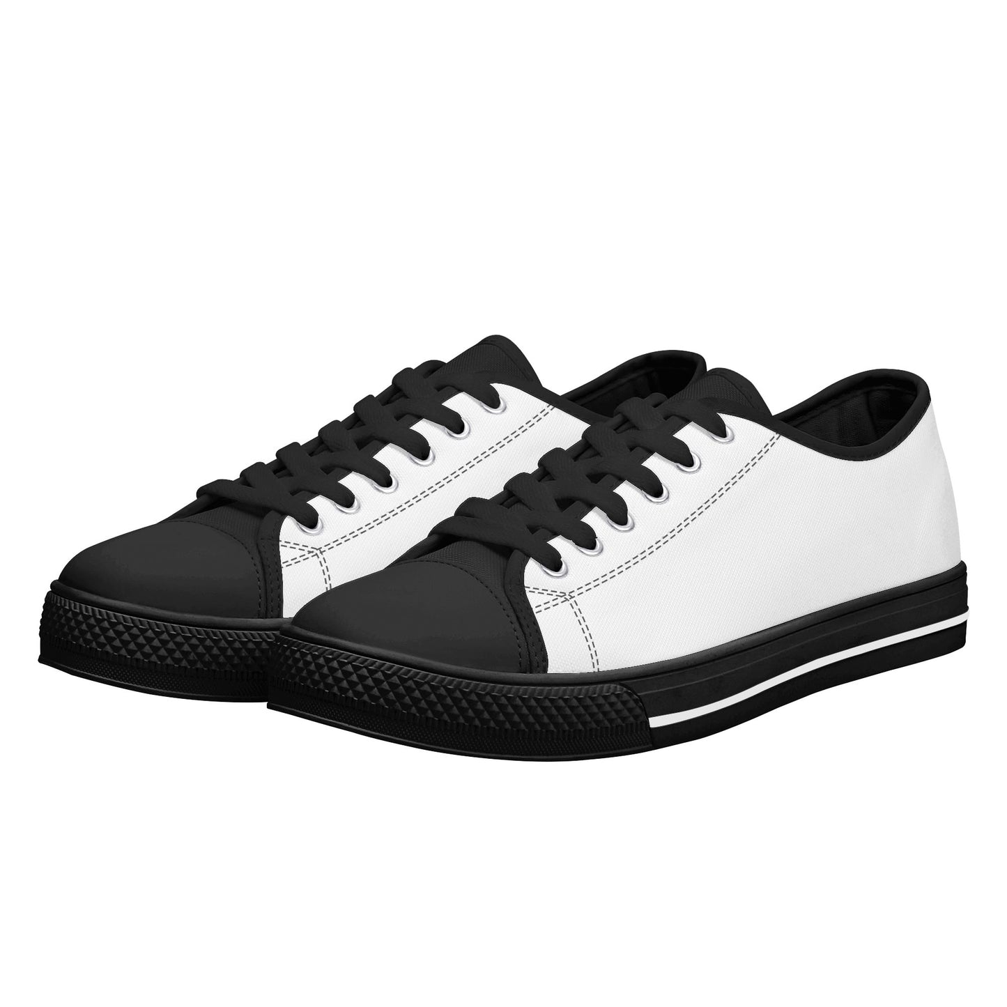 Mens Rubber Low Top Canvas Shoes - Vitalis Collection