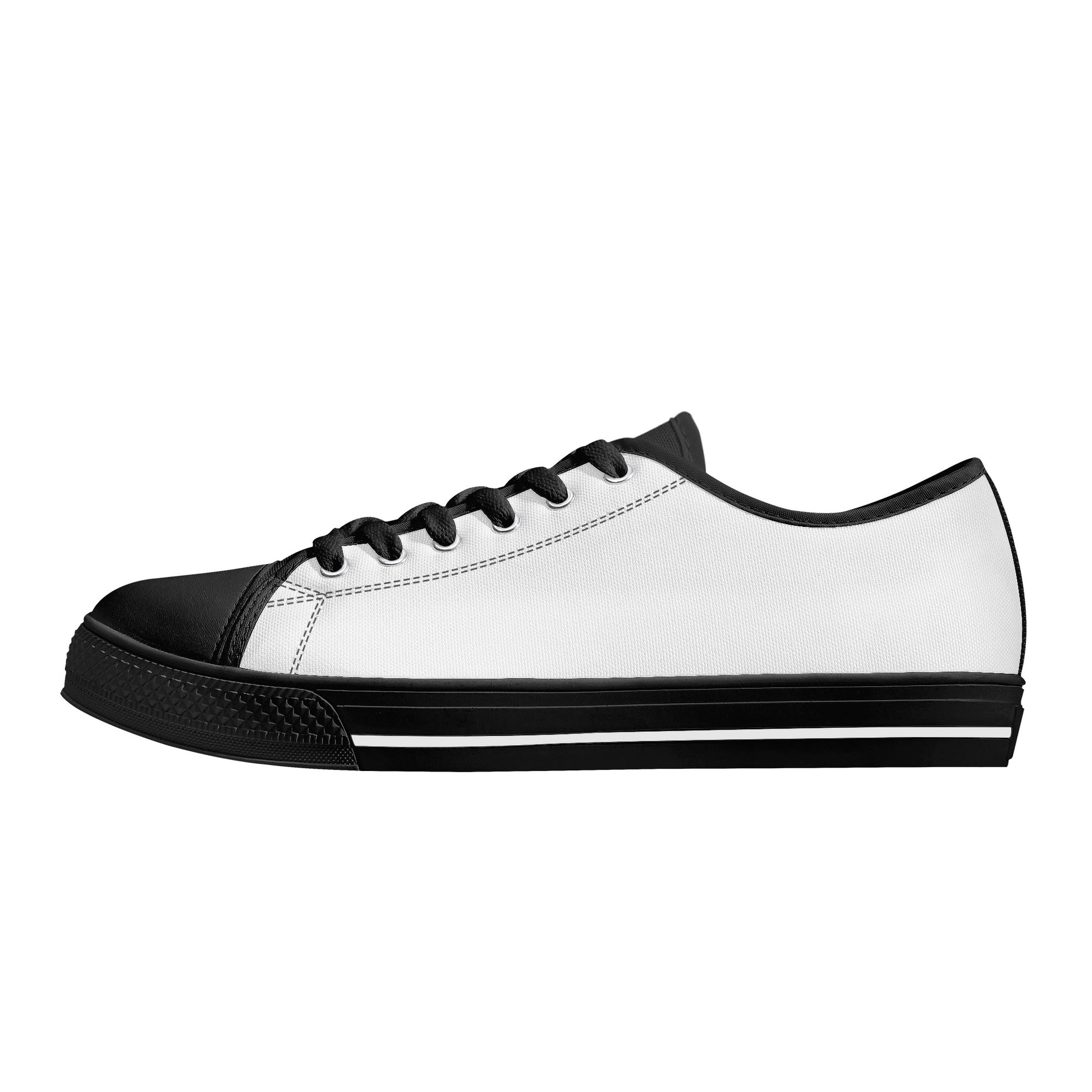 Mens Rubber Low Top Canvas Shoes - Vitalis Collection