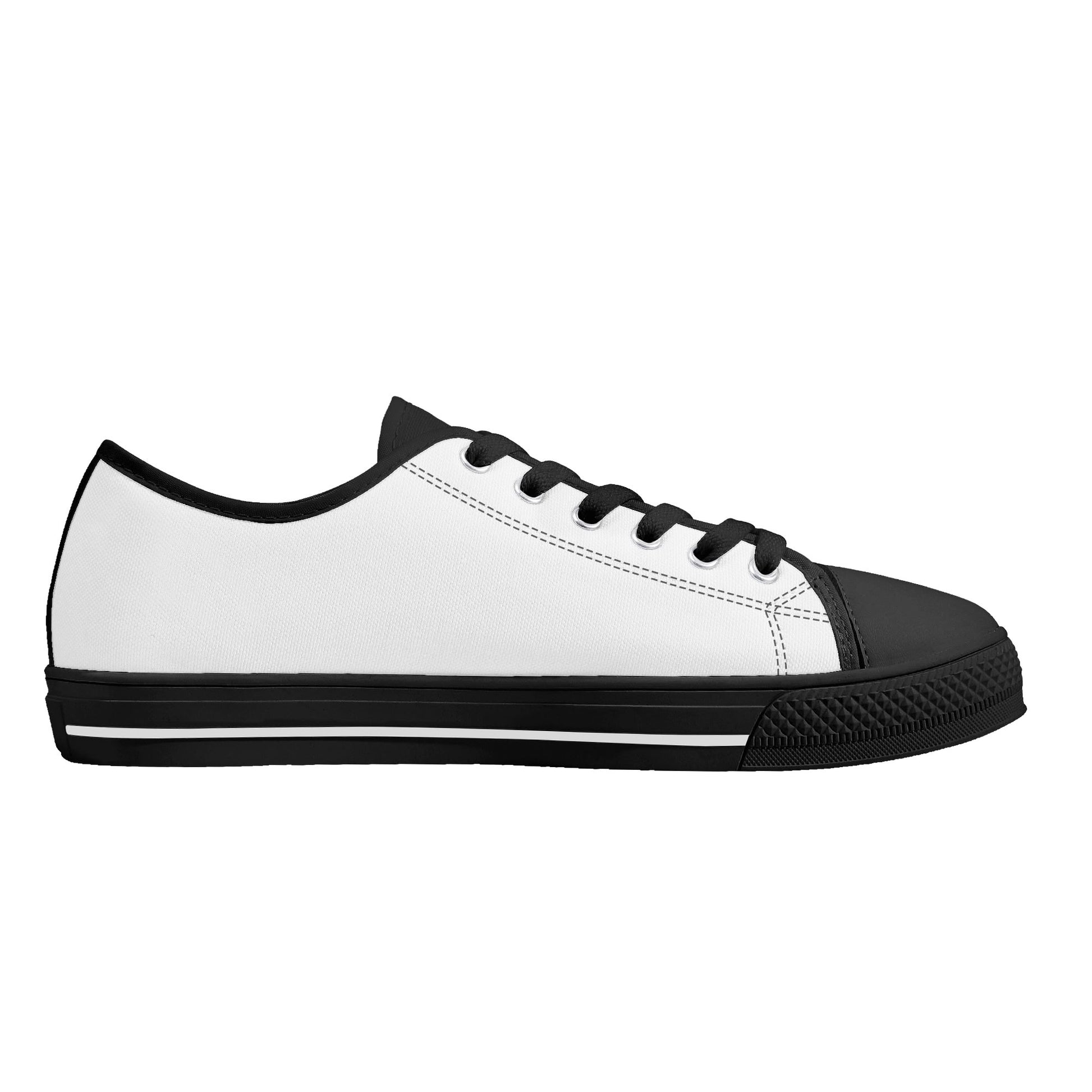 Mens Rubber Low Top Canvas Shoes - Vitalis Collection