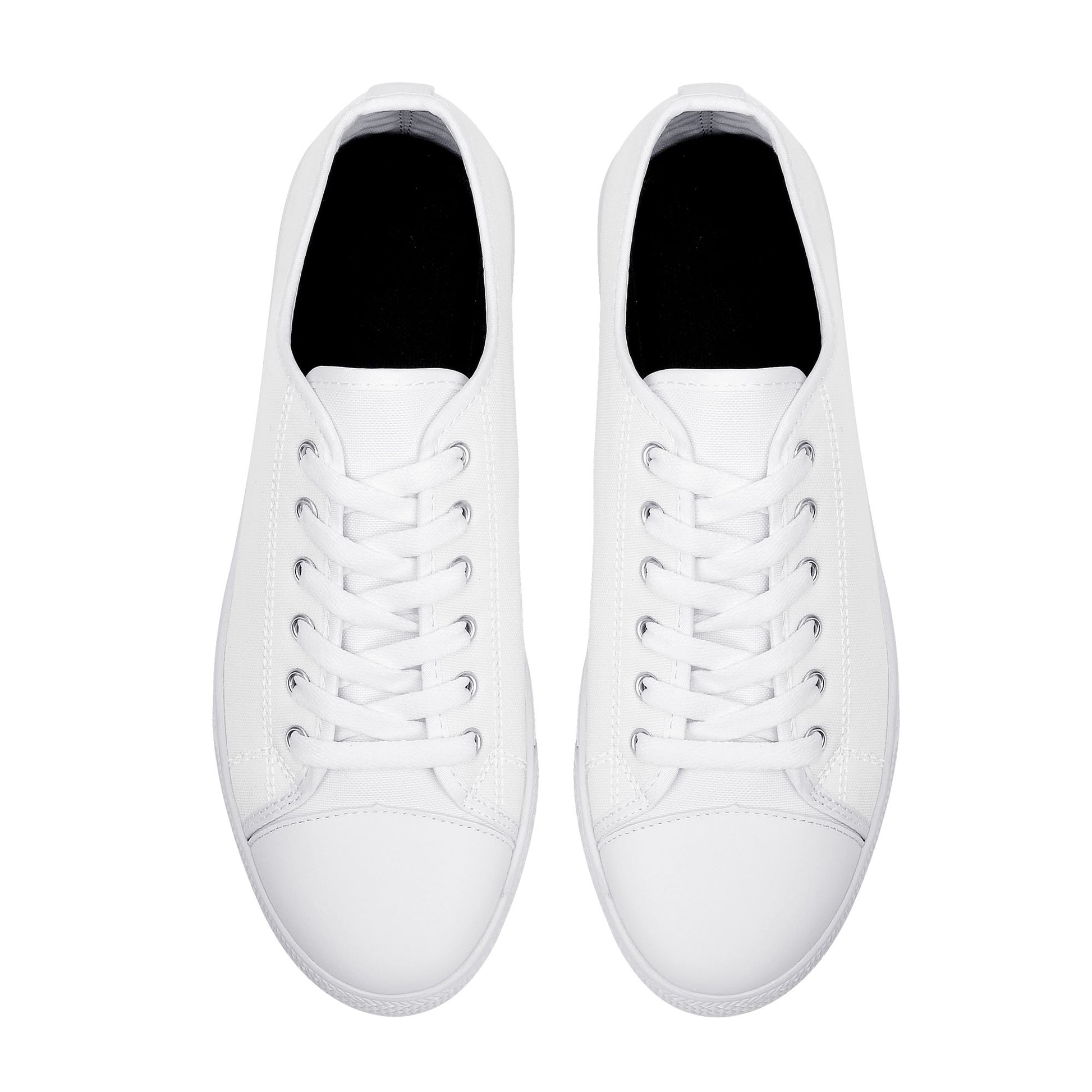 Womens Rubber Low Top Canvas Shoes - Vitalis Collection