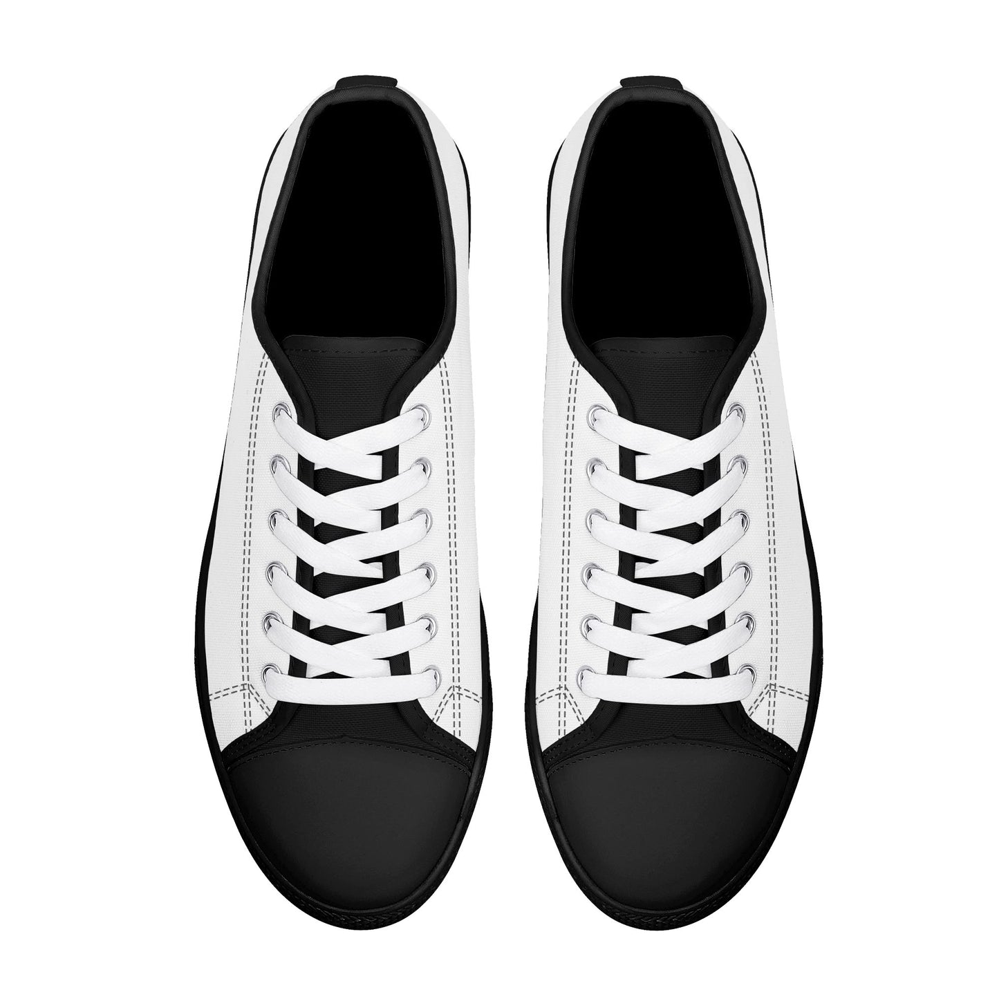 Womens Rubber Low Top Canvas Shoes - Vitalis Collection