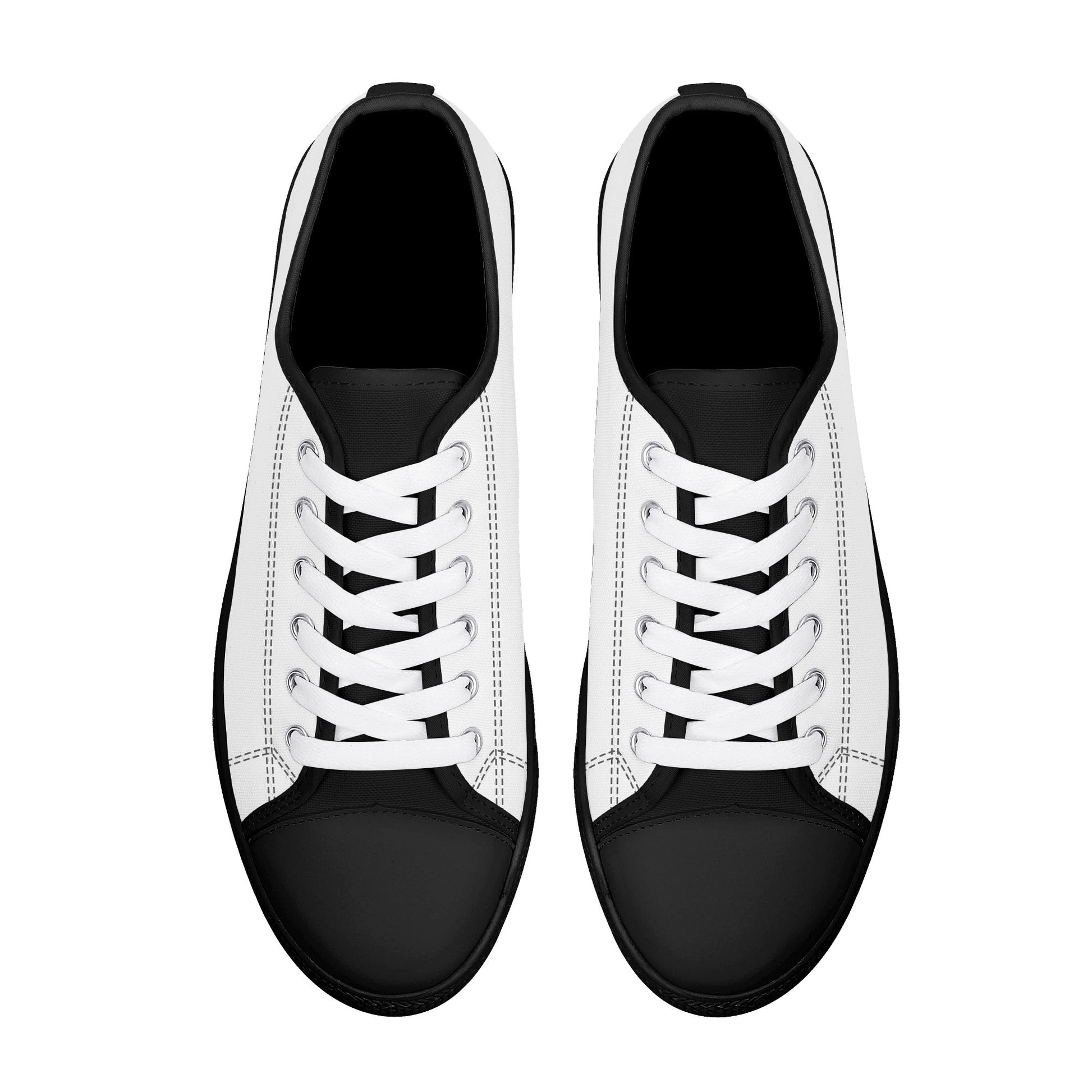 Womens Rubber Low Top Canvas Shoes - Vitalis Collection