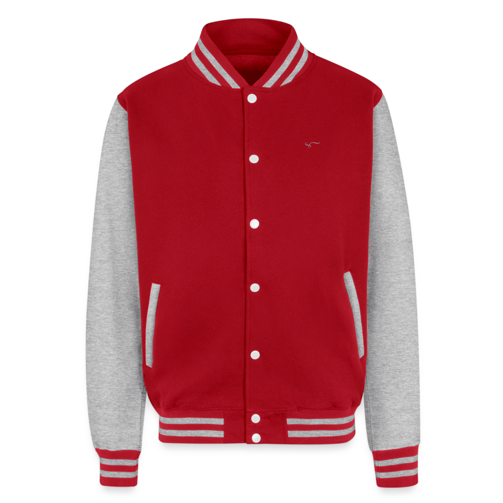 Just Hoods Heavyweight Letterman Jacket - Vitalis Collection