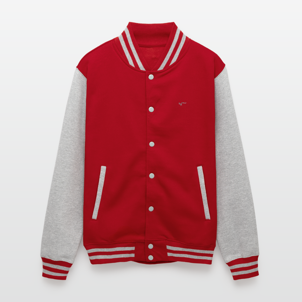 Just Hoods Heavyweight Letterman Jacket - Vitalis Collection