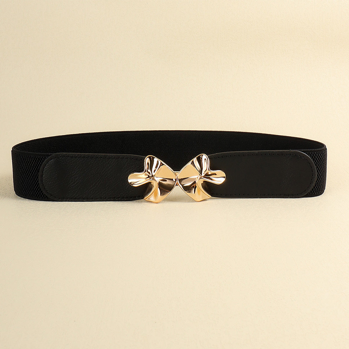 Alloy Buckle Elastic Belt - Vitalis Collection