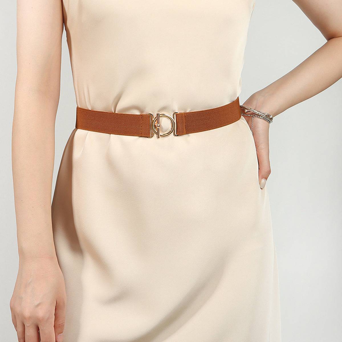 Toggle Clasp Elastic Belt - Vitalis Collection