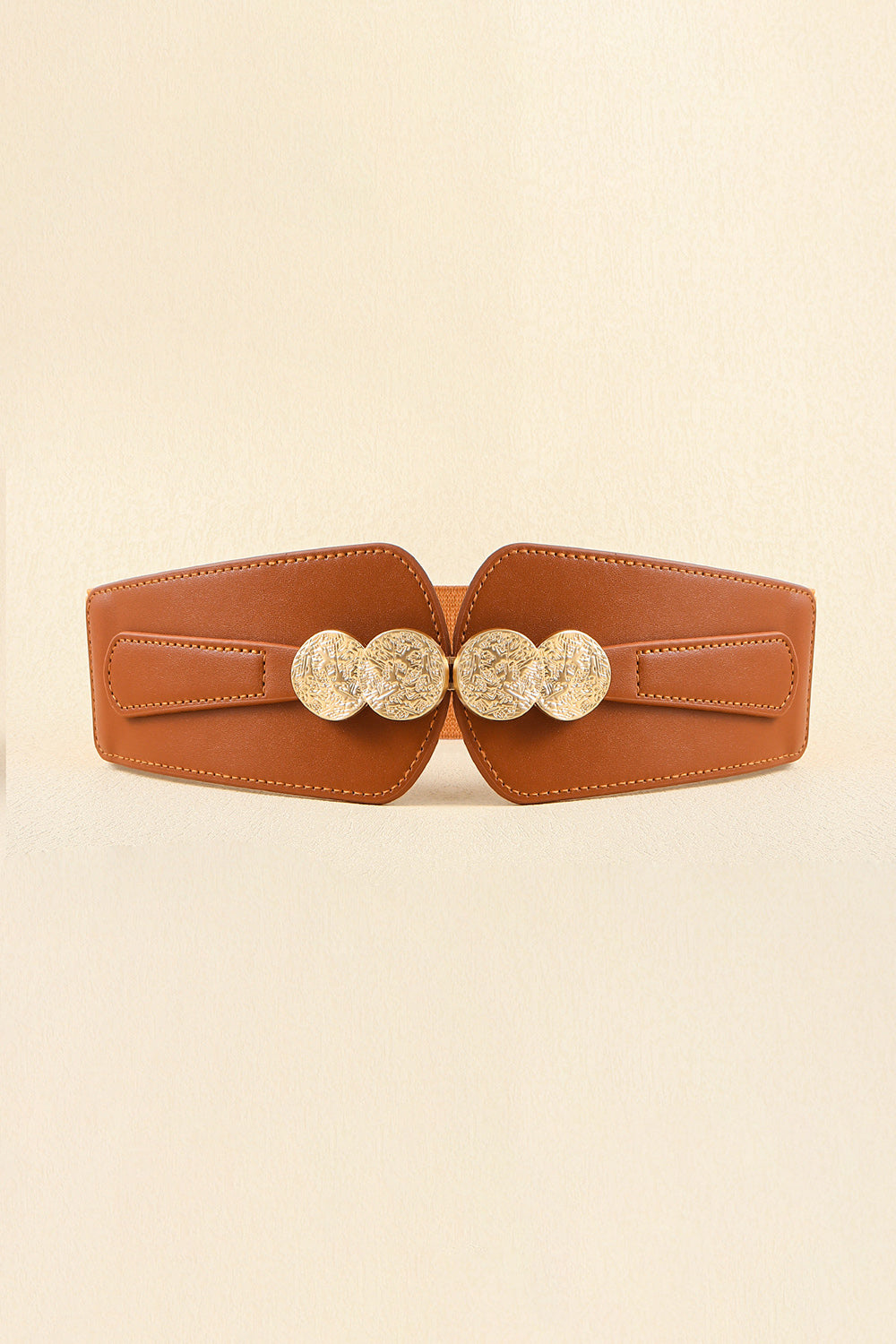 Alloy Buckle Elastic Belt - Vitalis Collection