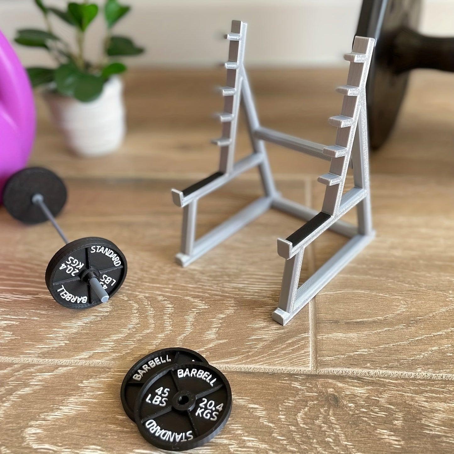 GymThemed Desk Pen Holder Ideal Gift for Fitness Fanatics - Vitalis Collection