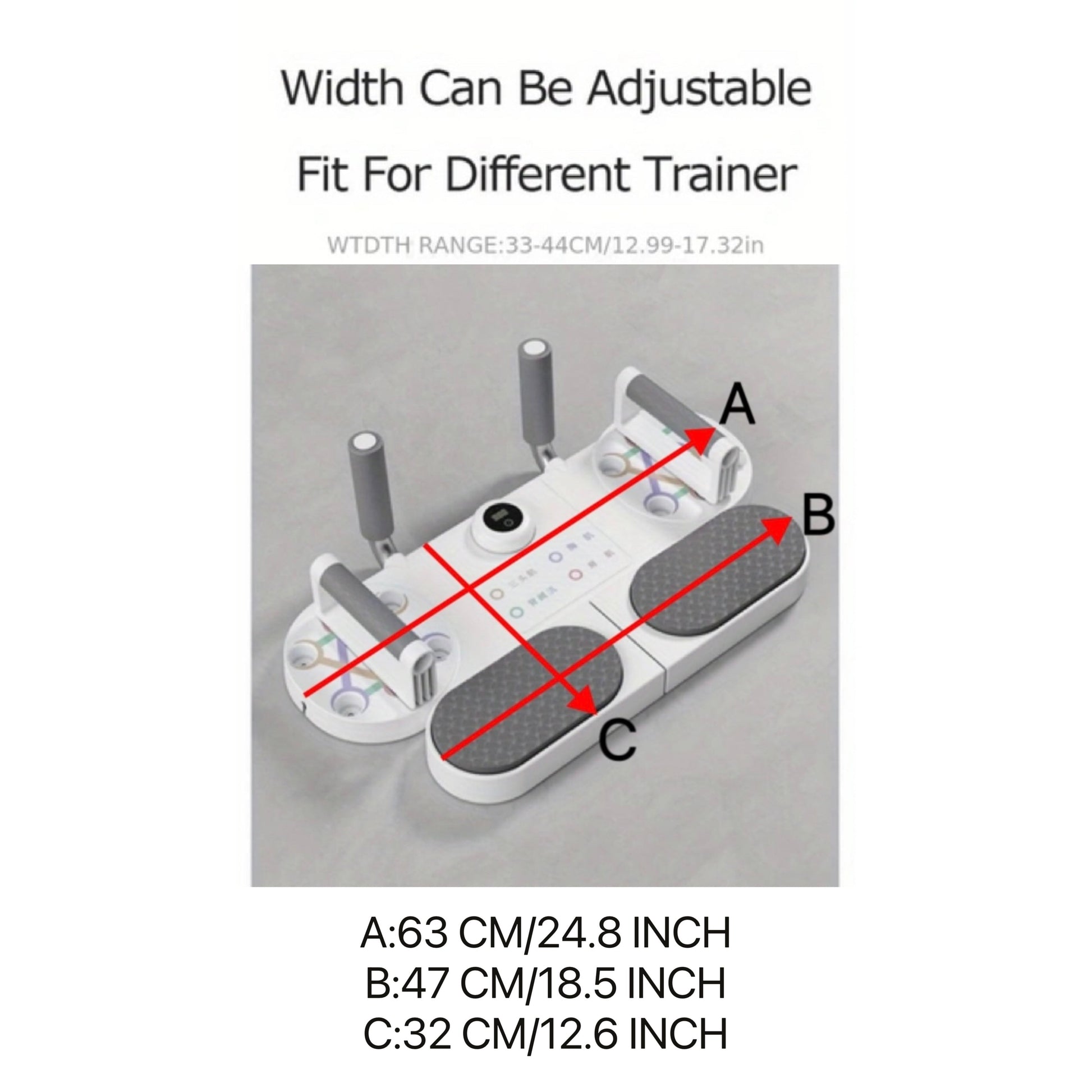 Pushup Board With Timer for Professional Muscle Training - Vitalis Collection