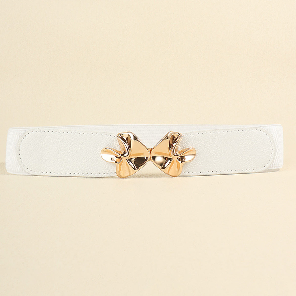 Alloy Buckle Elastic Belt - Vitalis Collection