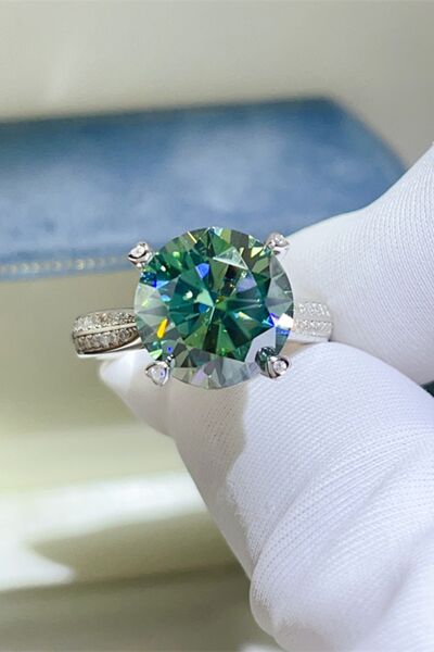 5 Carat Moissanite 925 Sterling Silver Ring - Vitalis Collection