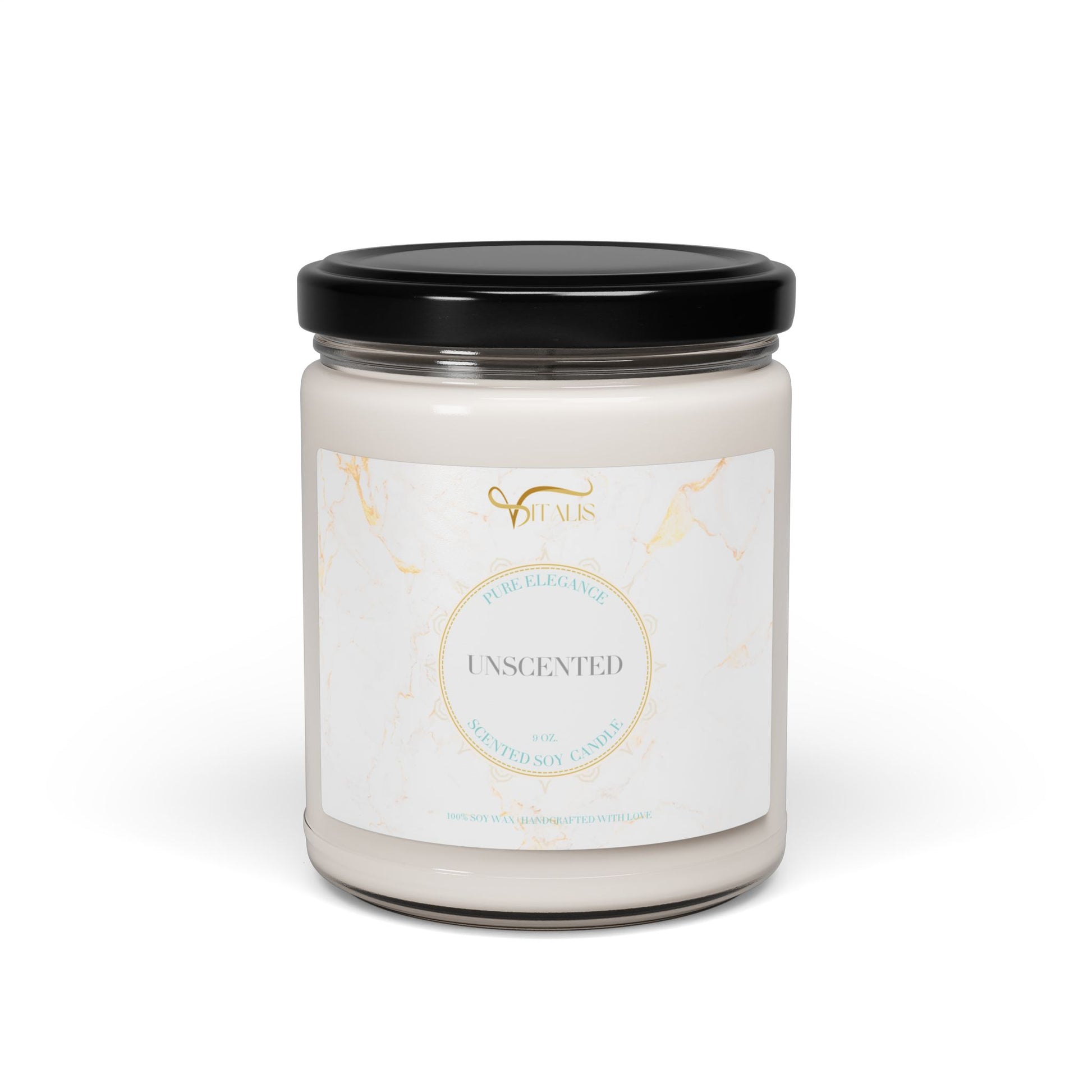 Scented Soy Candle Vitalis -| 9oz Elegant Home Decor - Vitalis Collection