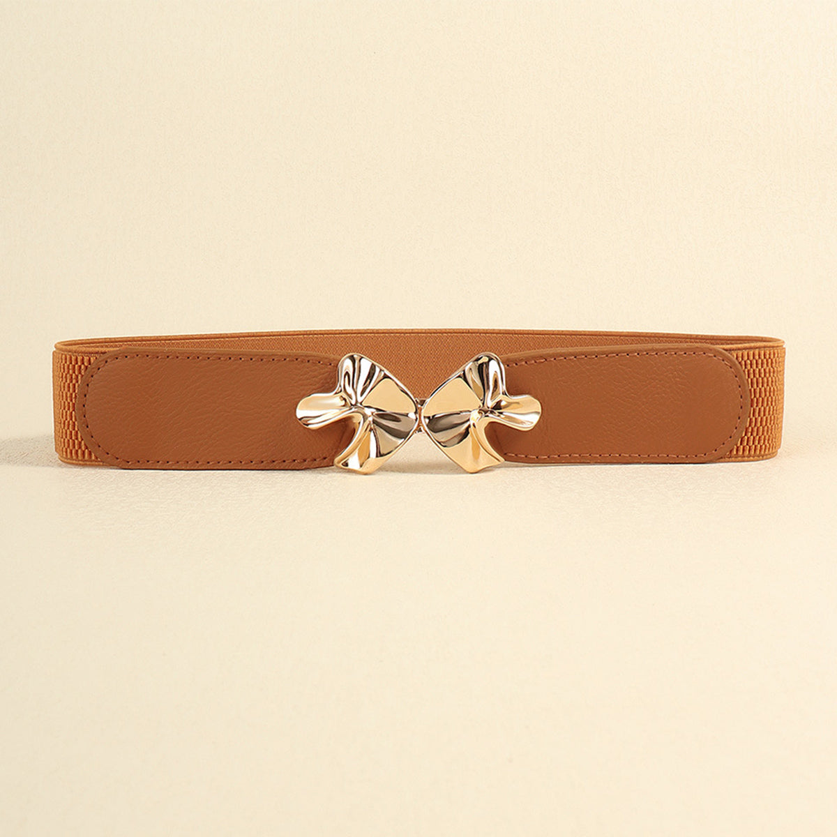 Alloy Buckle Elastic Belt - Vitalis Collection