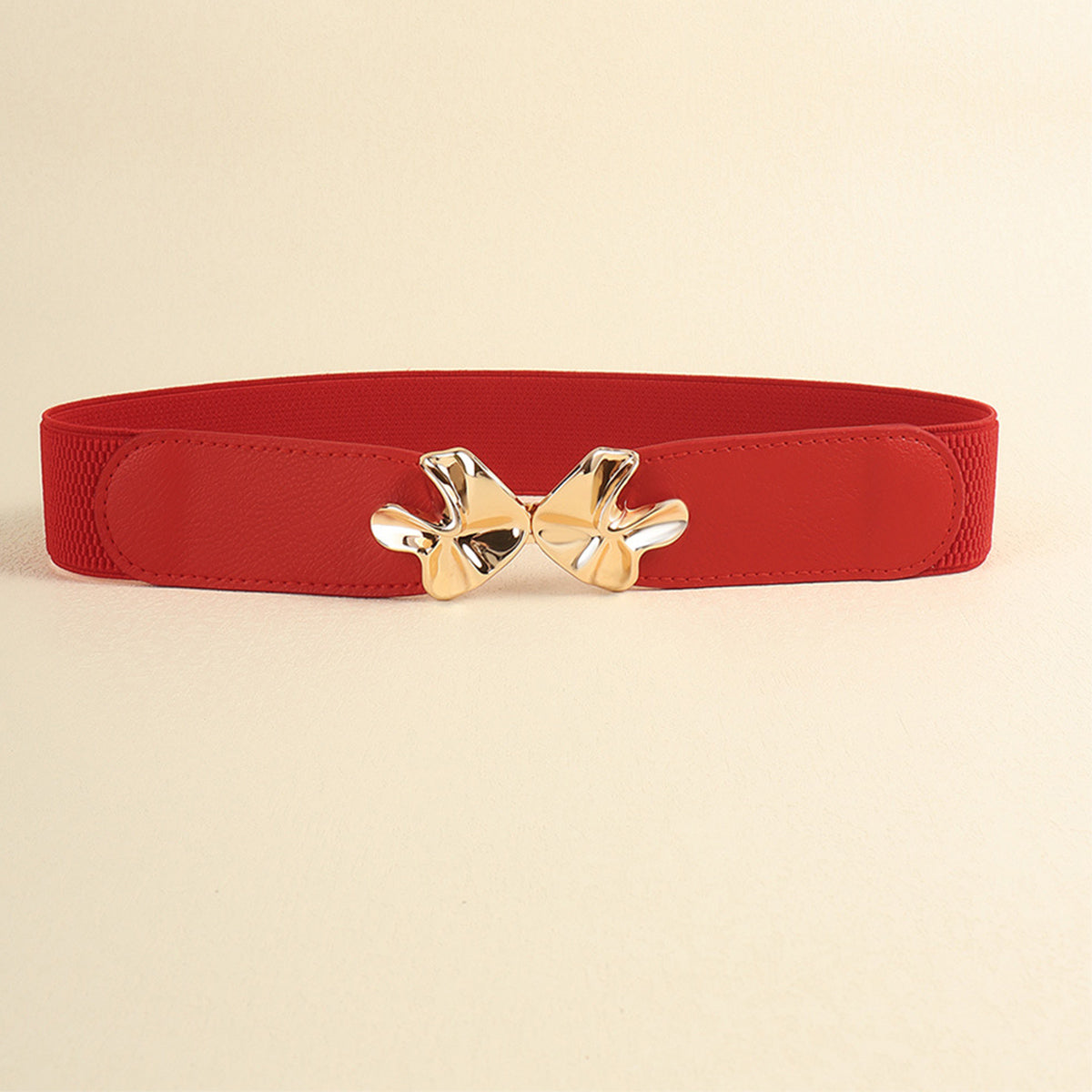 Alloy Buckle Elastic Belt - Vitalis Collection