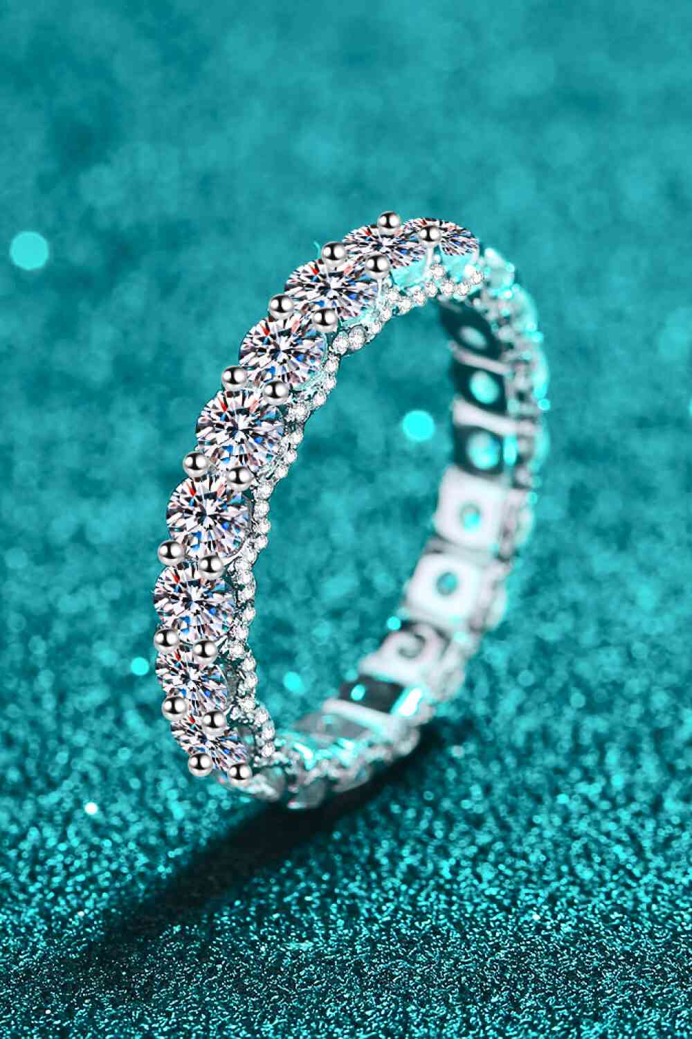 Charmed Moissanite Ring - Vitalis Collection