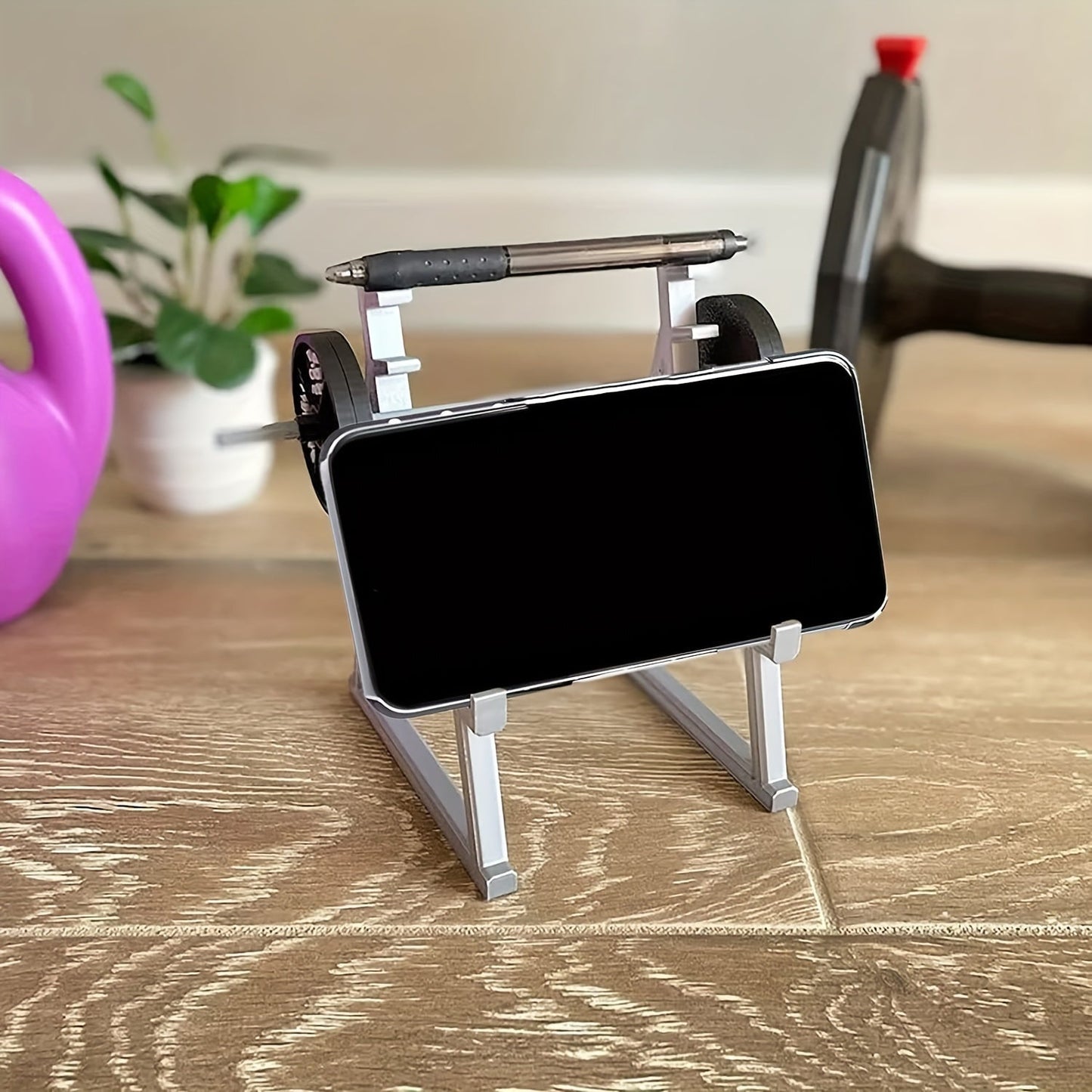 GymThemed Desk Pen Holder Ideal Gift for Fitness Fanatics - Vitalis Collection
