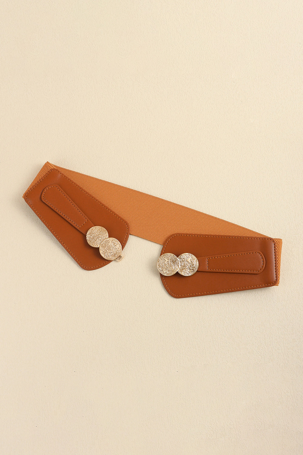 Alloy Buckle Elastic Belt - Vitalis Collection