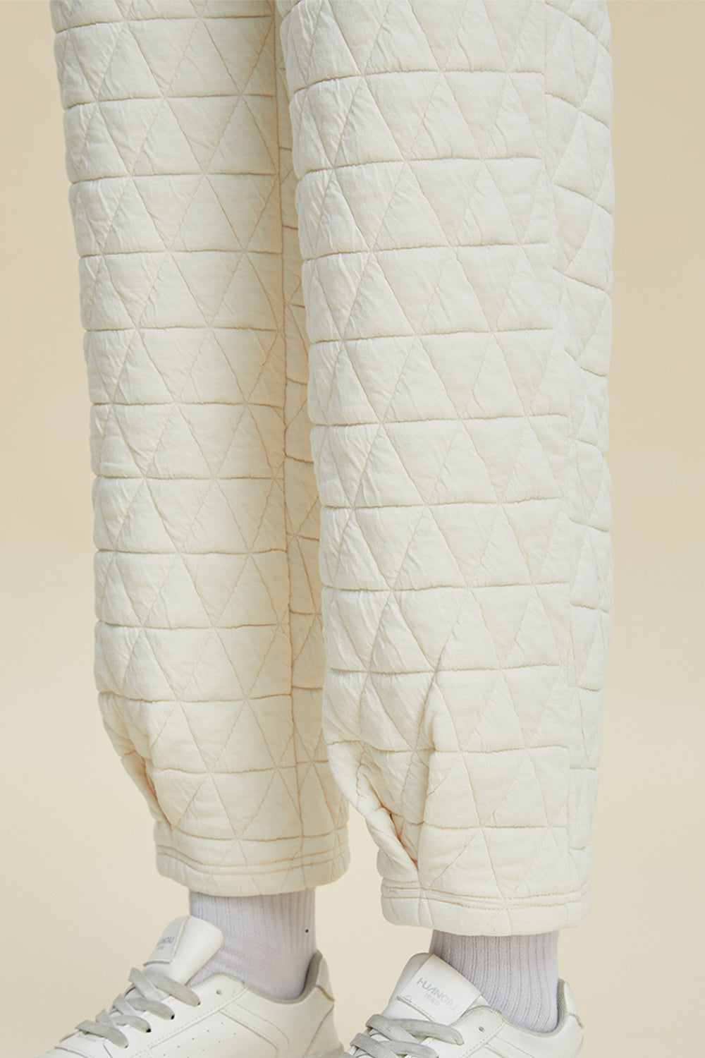 Double Take Full Size Texture Round Neck Long Sleeve Top and Pants Set - Vitalis Collection
