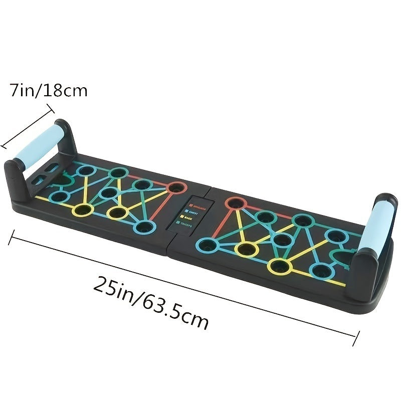 Push Up Board; Multi-Functional Detachable Push Up Bar; Home Workout Accessories - Vitalis Collection