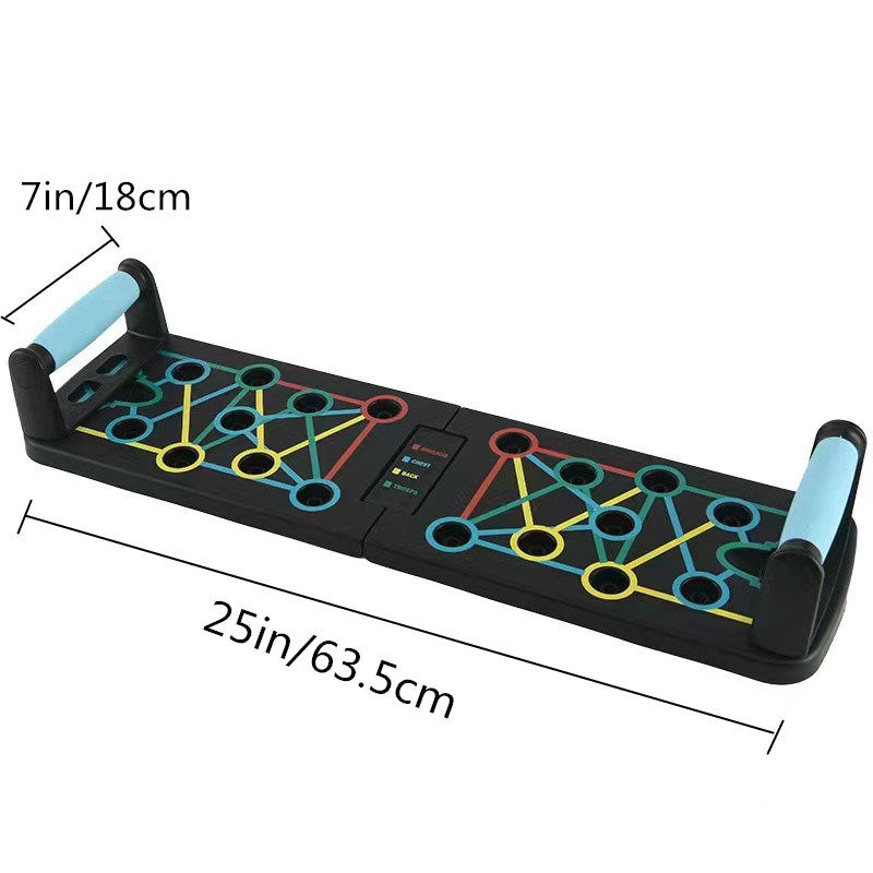 Push Up Board; Multi-Functional Detachable Push Up Bar; Home Workout Accessories - Vitalis Collection