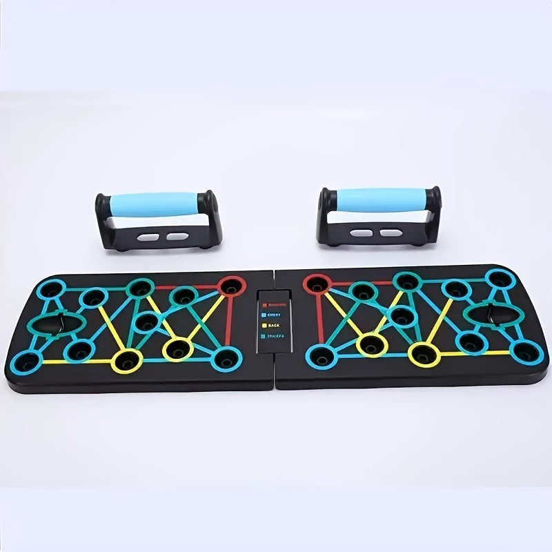 Push Up Board; Multi-Functional Detachable Push Up Bar; Home Workout Accessories - Vitalis Collection