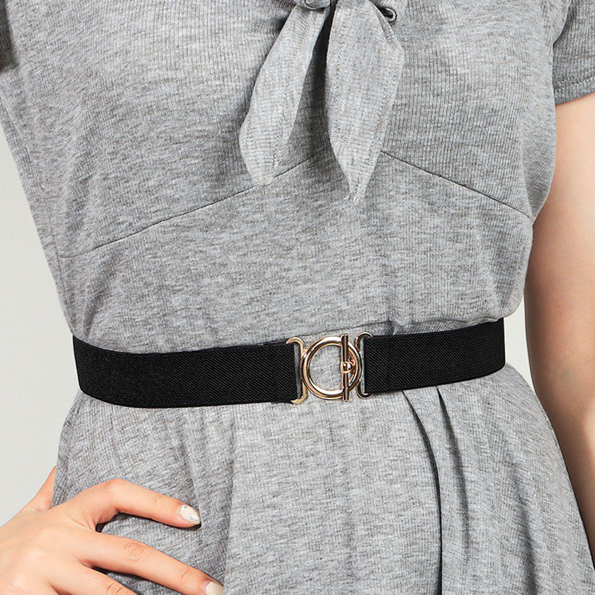 Toggle Clasp Elastic Belt - Vitalis Collection
