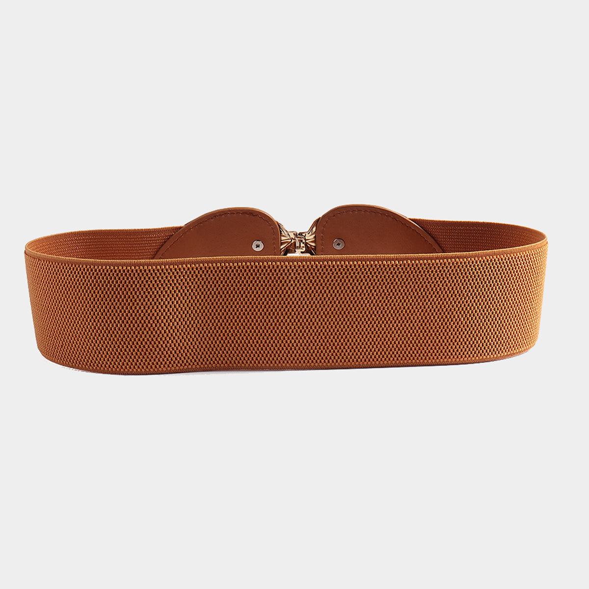 Alloy Leaf Buckle Elastic Belt - Vitalis Collection