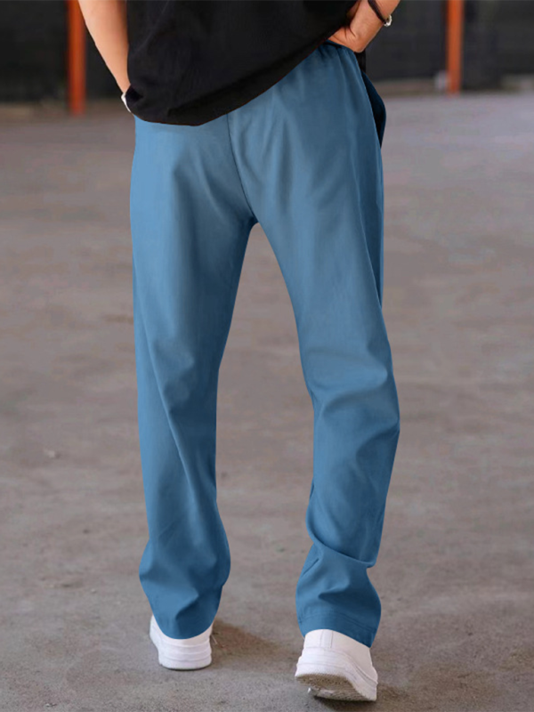 Men's loose straight sports casual trousers - Vitalis Collection
